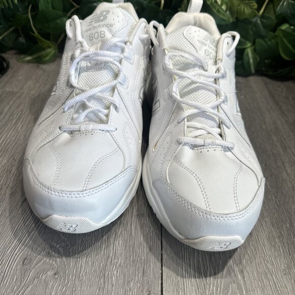 New Balance 608v5 White Mens Size 13 4E Wide Walking Casual Comfort Shoes